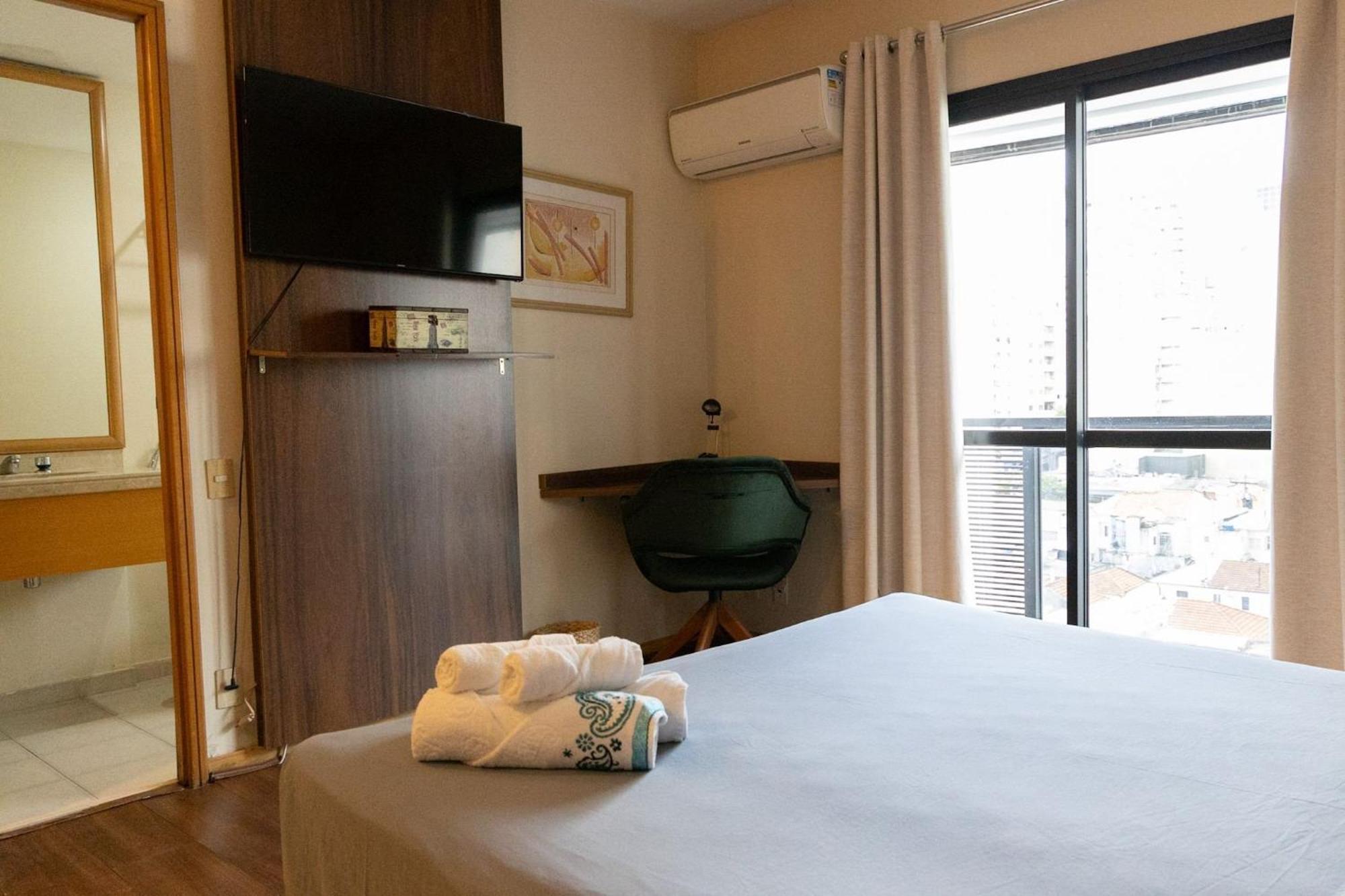 Hotel Elegant Flat Janrdins - Garagem, Ar Cod, à São Paulo Extérieur photo